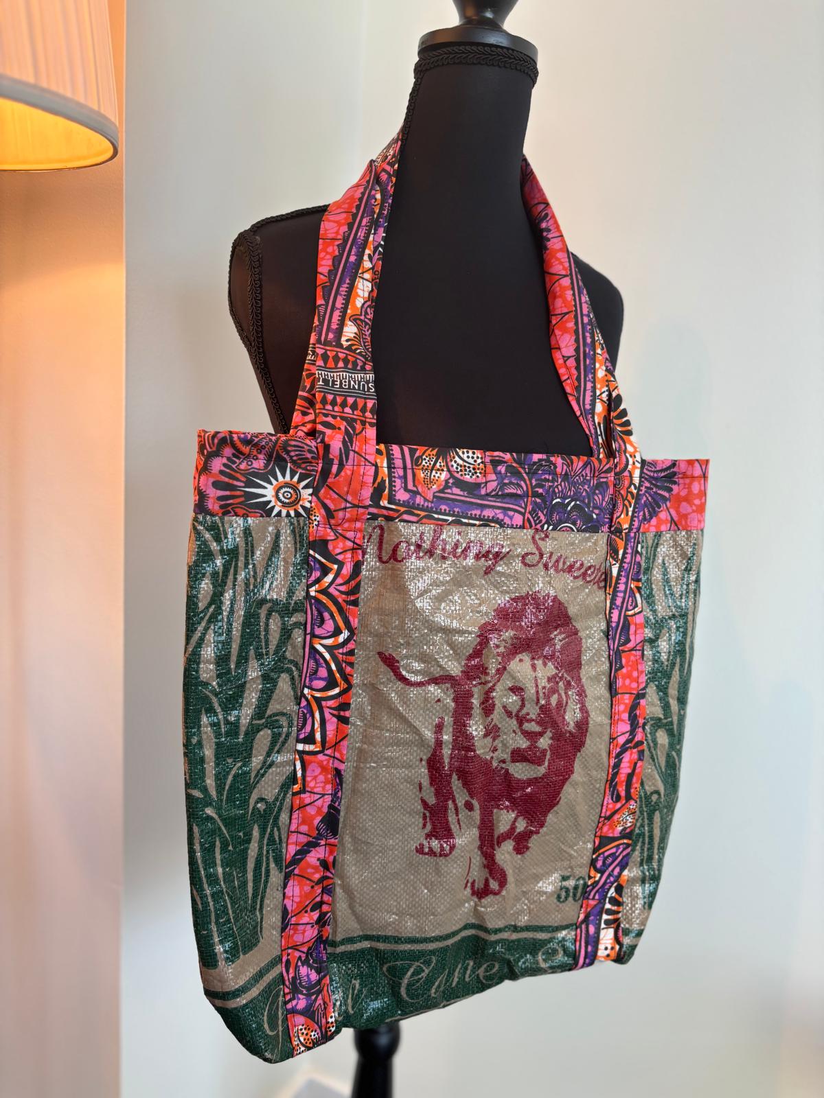 Upscaled Pink and Purple Sugar Market Bag