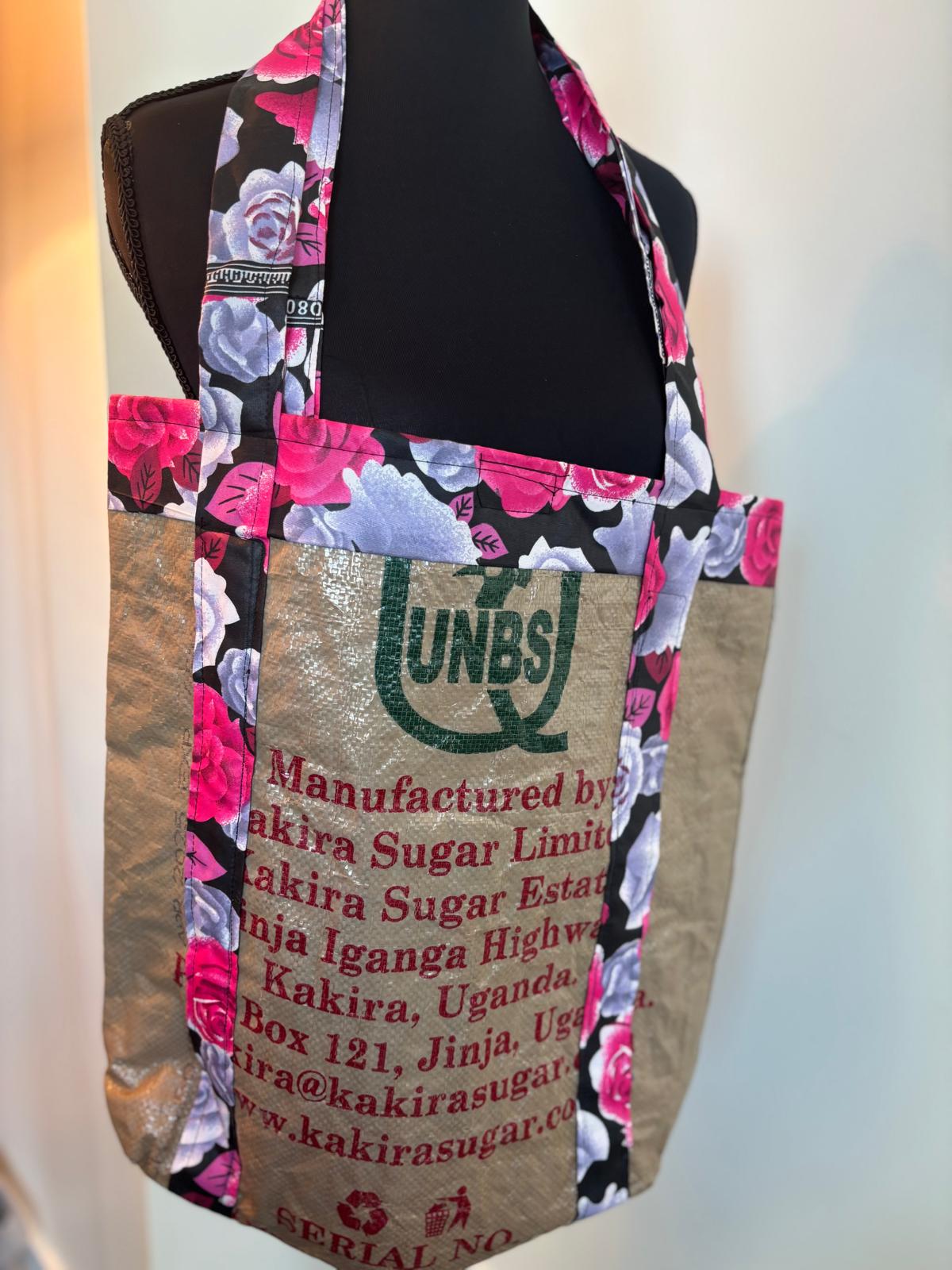 Upscaled Uganda Sugar Market Bag Rose