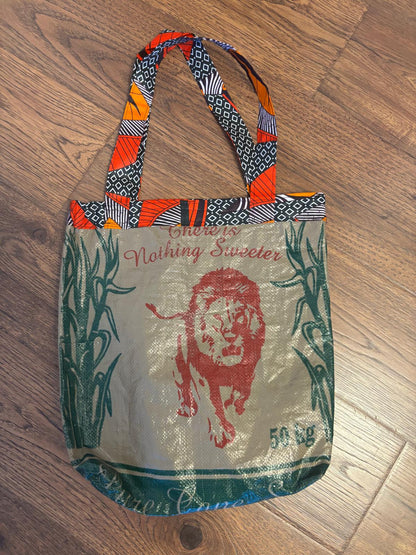 Upscaled Uganda Sugar Market Bag Multi-color