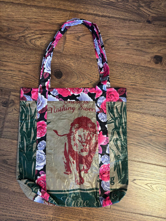 Upscaled Uganda Sugar Market Bag Rose